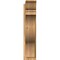 Ekena Millwork Funston Rough Sawn Traditional Outlooker, Western Red Cedar, 8"W x 28"D x 36"H OUT08X28X36FST01RWR - alternate 2